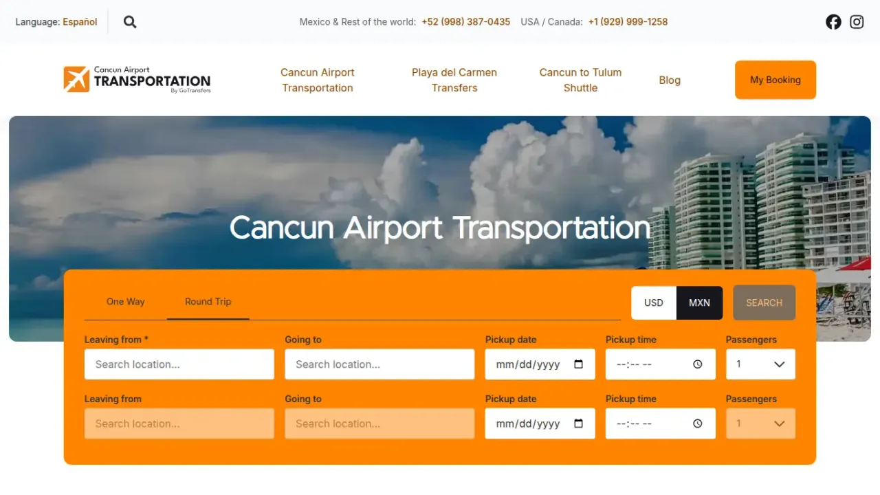 Cancun Airport Transportation