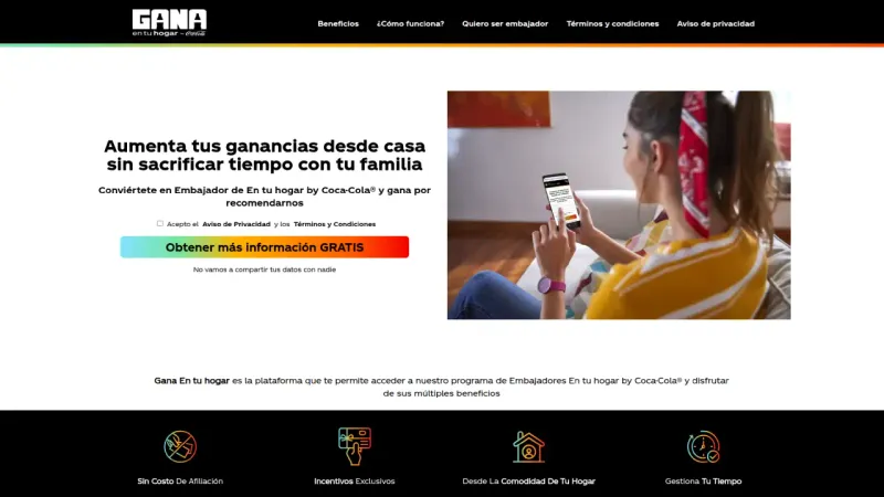 Gana en tu hogar by Coca-Cola®