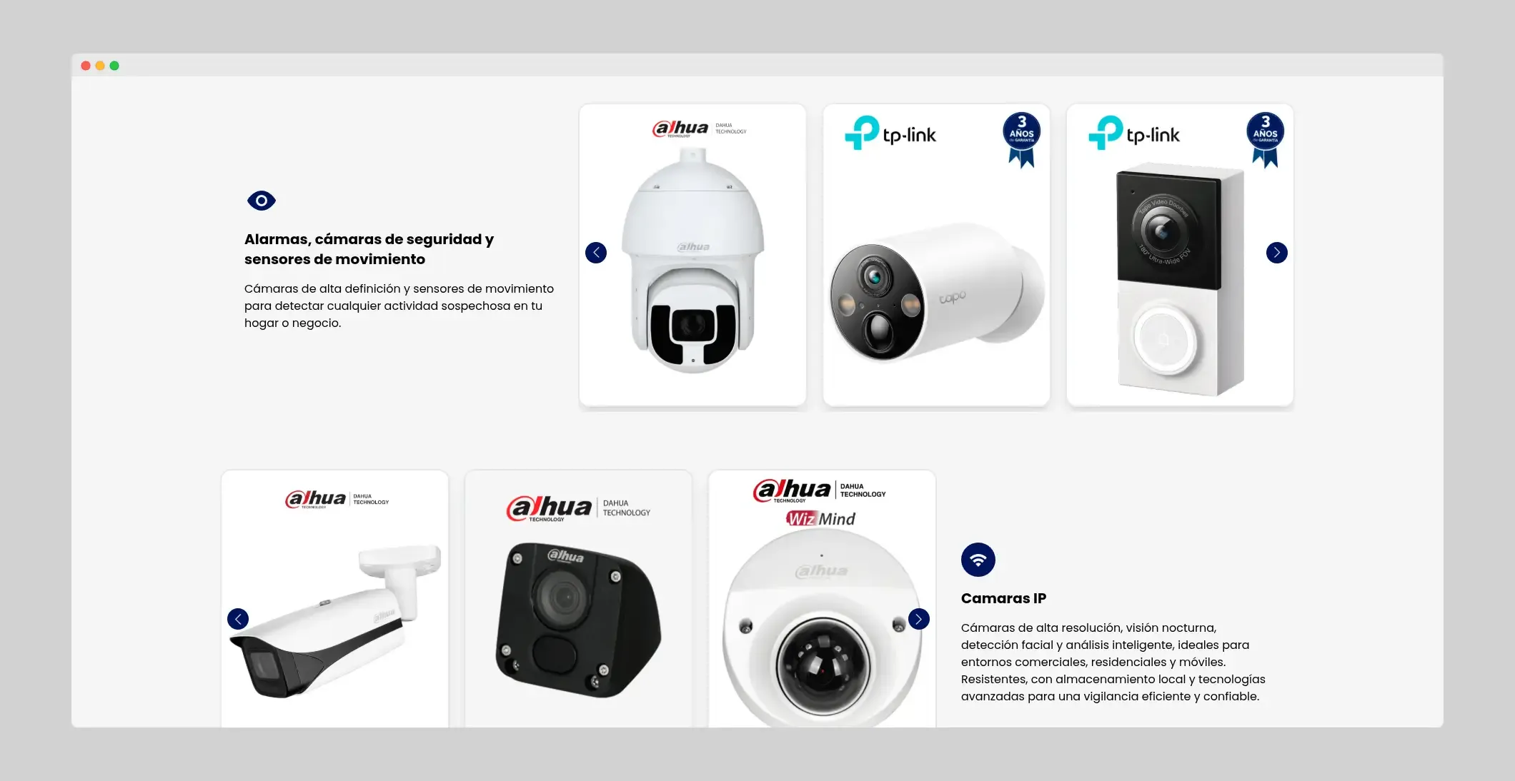 C4 Empresarial y Residencial - Catálogo de productos de seguridad