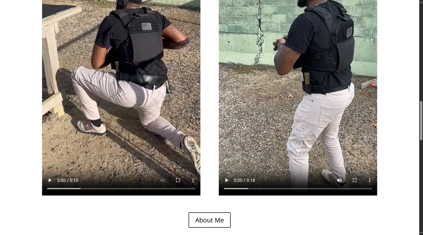 Priority Training - Sobre mí, postura de tiro y equipamiento