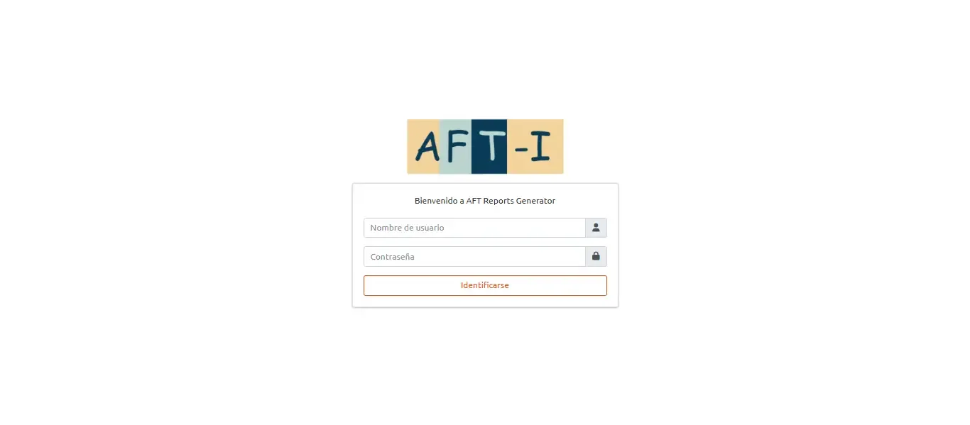 AFT - Acceso a la plataforma y login