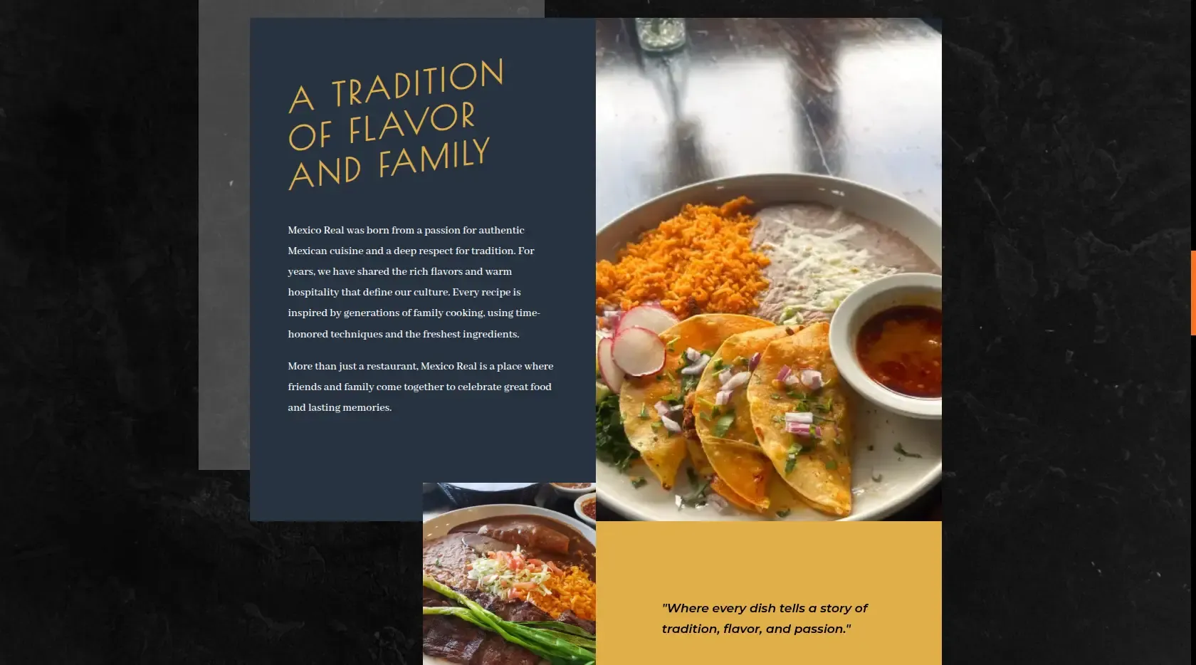 Mexico Real - Historia de tradición, sabor y familia