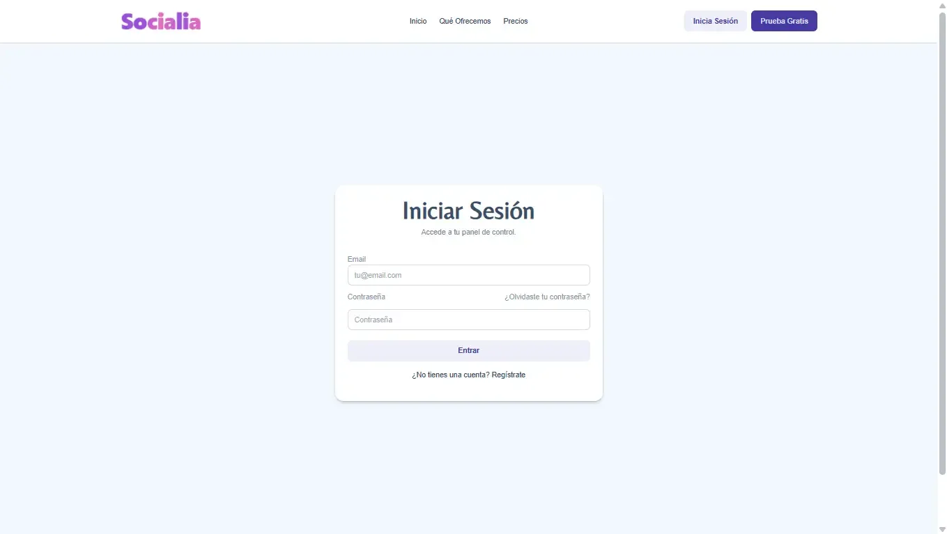 Opocosocial Canarias - Acceso de usuarios a la plataforma de estudio
