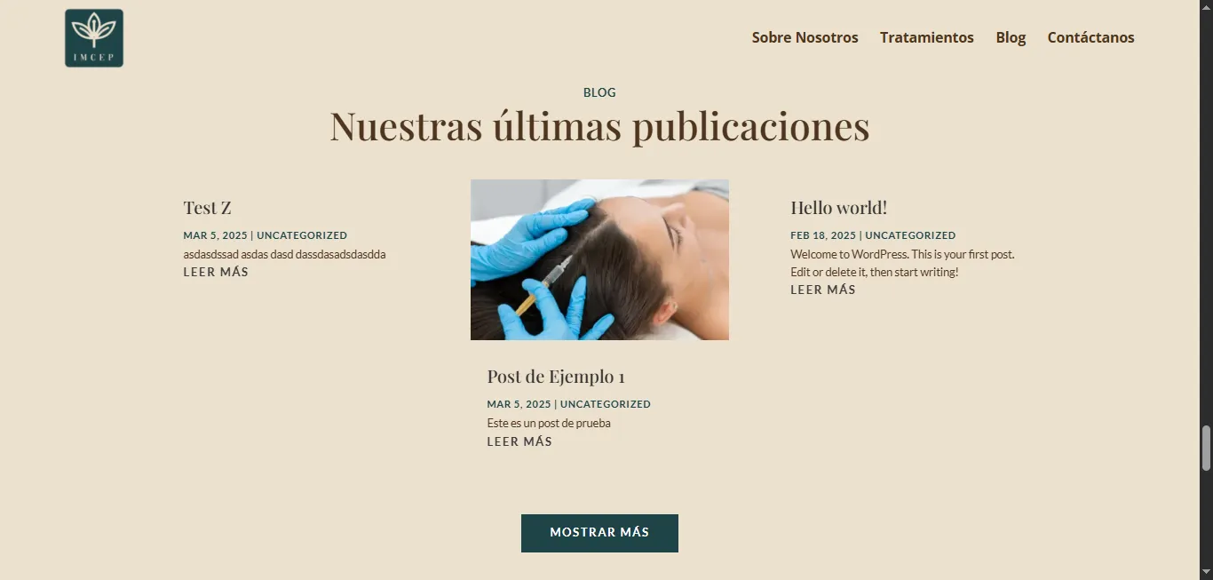 IMCEP - Blog y últimas publicaciones sobre salud