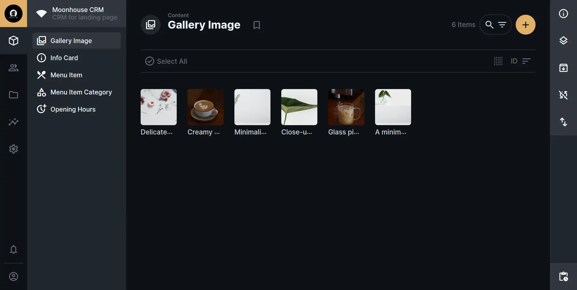 Moonhouse - Gestión de galería de imágenes en tiempo real