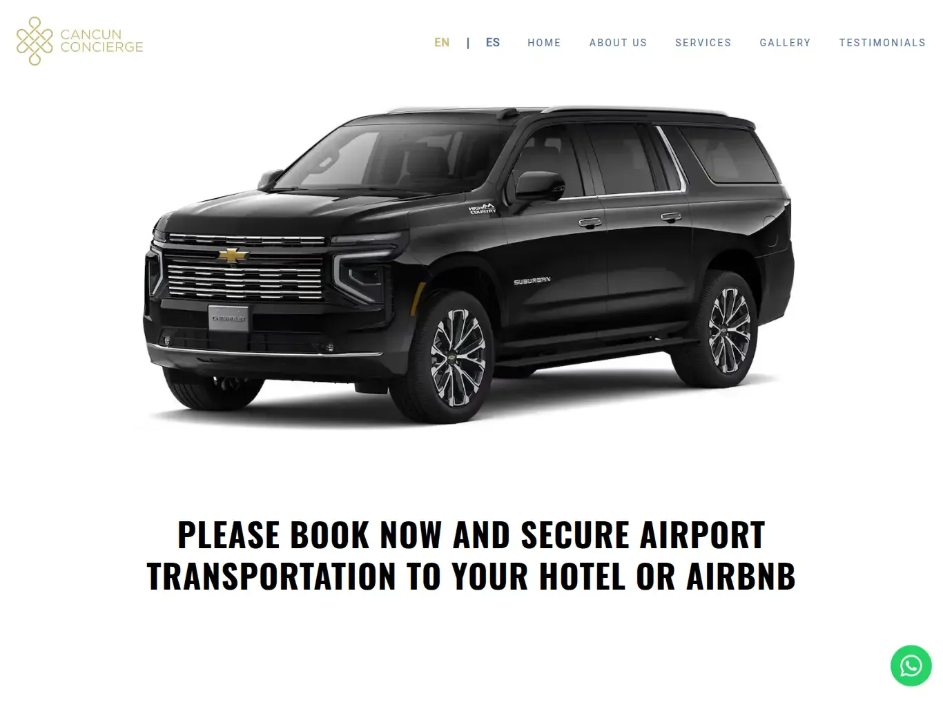 Formulario de reserva de transporte